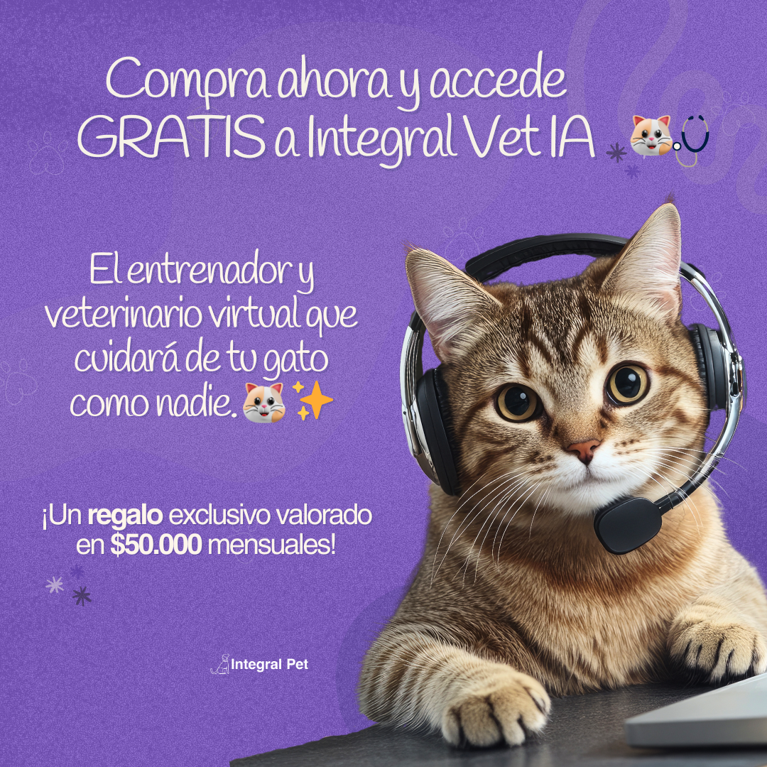 Bocados Integral Pet Gatos™️ Salud Digestiva y Defensas Fuertes para tu Gato